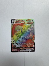 Pokémon TCG Tornadus VMAX Hyper Rainbow Rare Card SWSH Chilling Reign 209/198