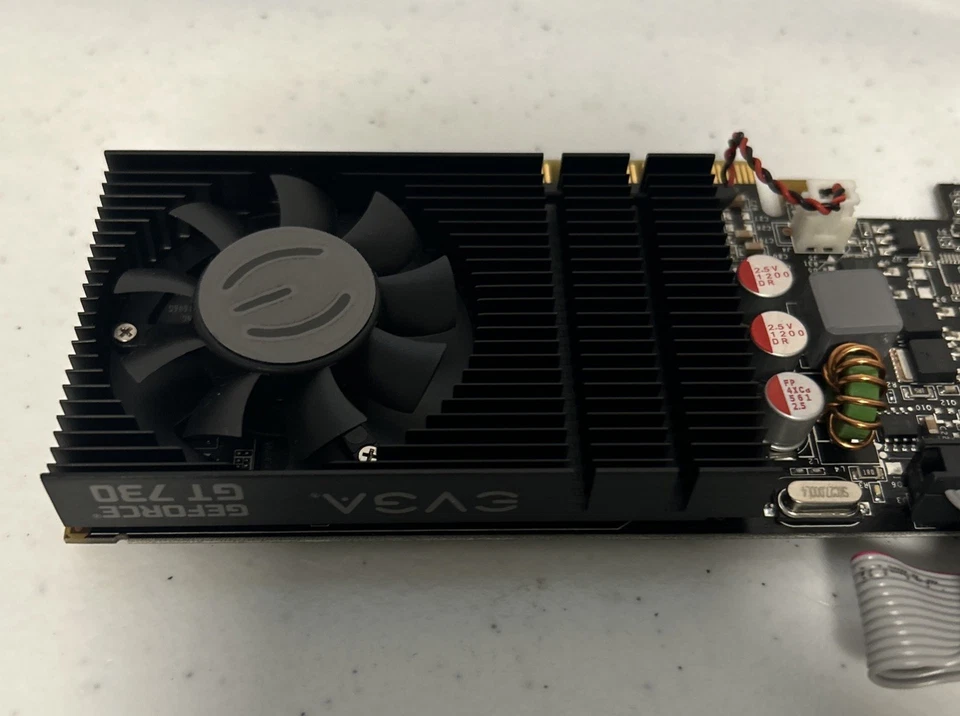 NVIDIA 01G-P3-2730-KR GeForce GT 730 EVGA 1GB DDR3 VGA DVI HDMI Graphics Card - Image 4 of 4