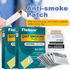 Quit Smoking Nicotine Patches, 42 Patches, 21mg Step 1 Stop Smoking Aids Patches