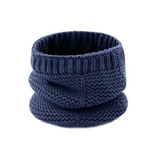 XIAOHAWANG Baby Winter Scarf Warm Kids Thick Knit 7 Months-7 Years, D-navy