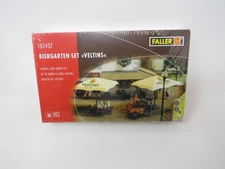 Faller HO 180437 Beer Garden Furniture Veltin Outdoor Restaurant Brewery Detail