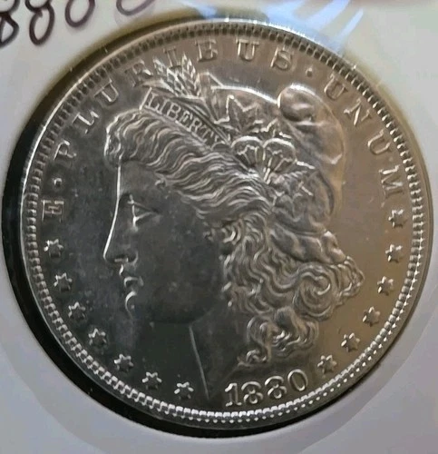 1880 O  Morgan Silver Dollar AU/MS Collector's Choice