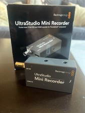 Blackmagic Design UltraStudio Mini Recorder Streaming Device Professionally Used