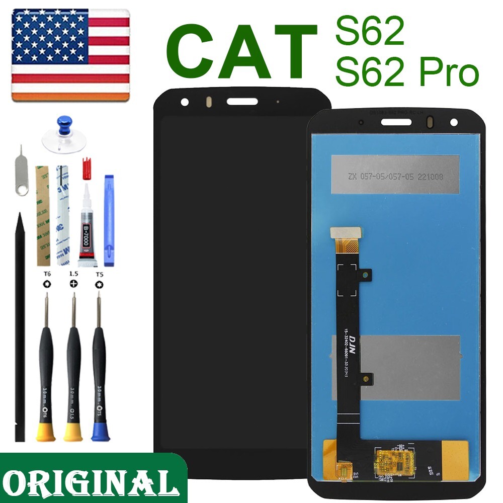 OEM LCD Display Touch Screen Digitizer Assembly For CAT S62 / CAT