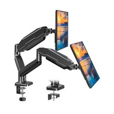 MOUNT PRO Dual Monitor Mount Fits 13 to 32 Inch Computer Screen, Height Adjus...
