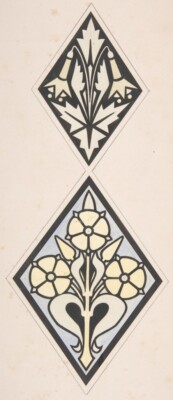 Ornament Art Print – Christopher Dresser, 1883, Decorative Design to Frame