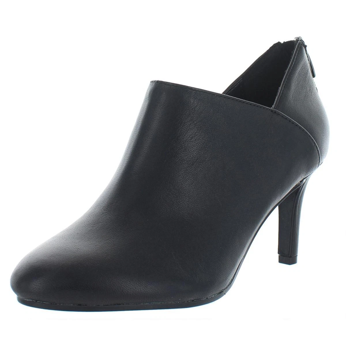 Bandolino Womens Dawn Black Leather Comfort Shooties Shoes 9.5 10 BHFO 0266