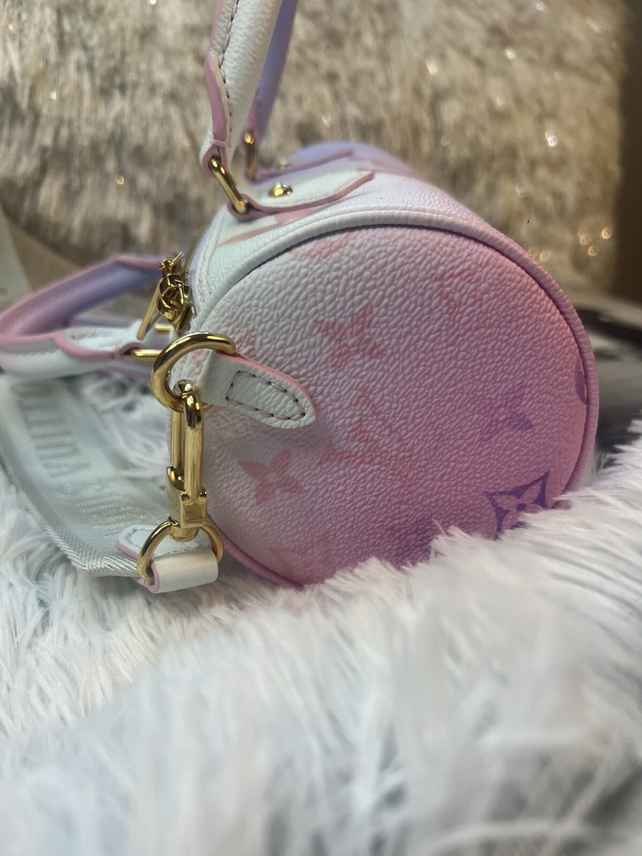 Louis Vuitton Papillon BB Sunrise Pastel in Coated Canvas with