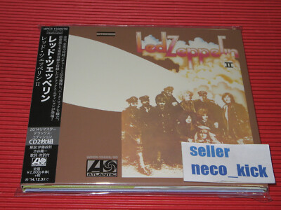4BT 2014 REMASTER LED ZEPPELIN  II   JAPAN DIGI SLEEVE 2 CD DELUXE EDITION