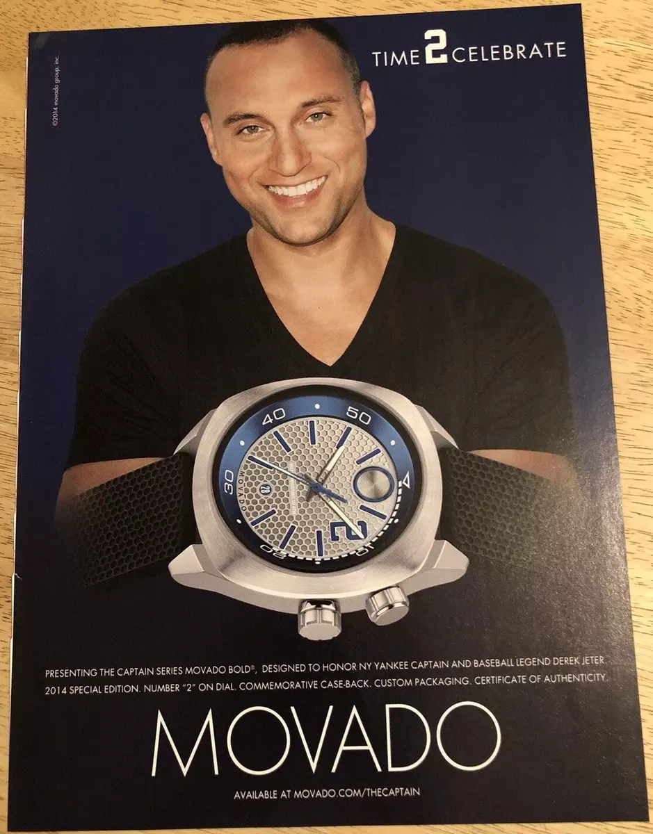 Movado derek 2025 jeter watch
