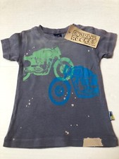 Charlie Rocket Boys Top Size 9-12mo~NEW~Made in USA~Boutique Brand