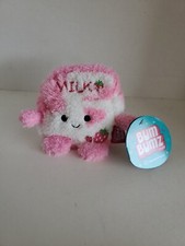 NWT Bum Bumz BreakfastBumz Exclu. Strawberry Milk SUNDAY 4.5  Bean Plush BBZ5 49