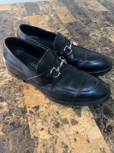 Salvatore Ferragamo Men's Shoes Black 