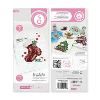 Tonic Studios - DIE AND SHAKER SET - SANTAS STOCKING