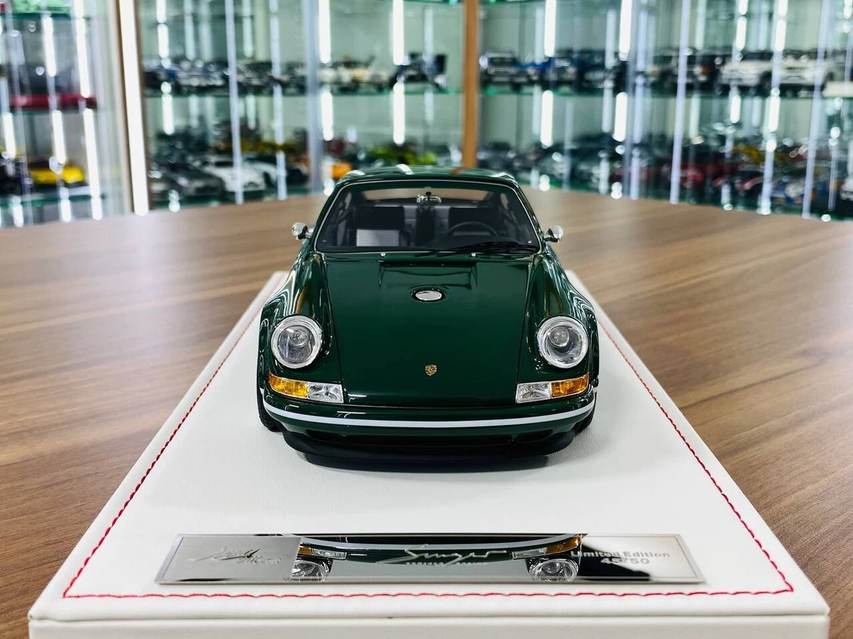 Ivy Model Porsche 911 Singer – 1/18 Resin, Irish Green/White