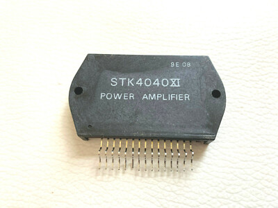 LOT OF 2 STK4040XI AF Power Amplifier + Heat Sink Compound Original ...