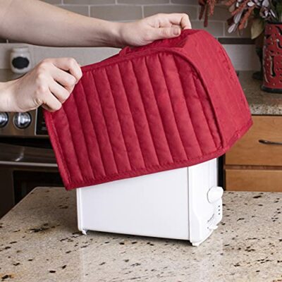 Ritz Polyester Cotton Quilted Four Slice Toaster Appliance Cover
