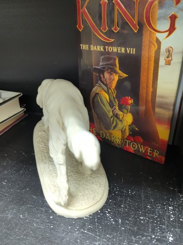 De Colección Santini Firmada Escultura Perro Caza Labrador Golden Retriever Resina Regalo13" - Imagen 5 de 5