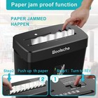 Home Office Paper Shredder 10 Sheet Cross Cut Heavy Duty CD&Credit Card Shredder