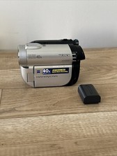 Sony Handycam DCR-DVD610 DVD Video Camera 40x Optical Zoom W/ Battery Untested