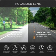 KDEAM Polarized Sunglasses Men Women Cycling Fishing Driving Sports Shades 13