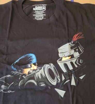 Clash of Clans Clash Royal Premium Tee Black NEW Men's T-Shirt Size M Medium Nwt