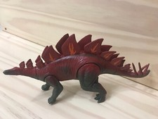JURASSIC WORLD Mega Dual Attack STEGOSAURUS Dinosaur Figure RARE