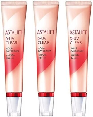 Astalift D-UV Clear Aqua Day Serum SPF50+ PA++++ UV Care makeup base / 30g x 3