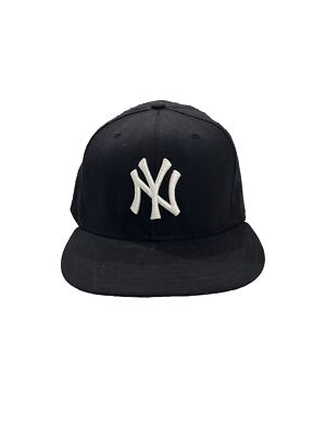 New Era NY Yankees Men's Fitted Cap - Navy (59FIFTY) Size 7 1/2 | eBay