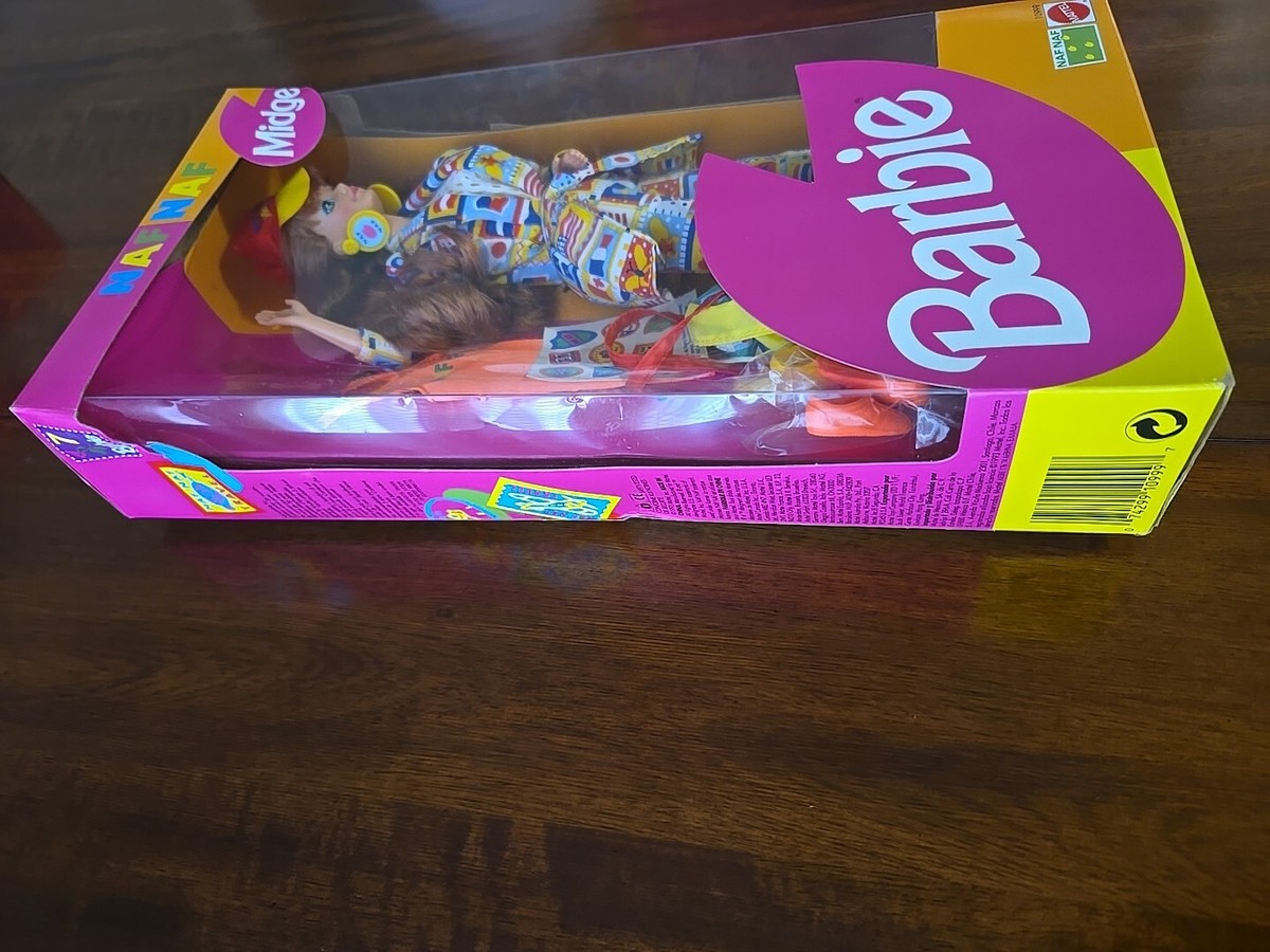 1993 Naf Naf Midge Rare Euro Doll NRFB HTF 90s Barbie Doll Foreign