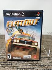 FlatOut Video Game Sony PlayStation 2 Black Label No Manual Tested