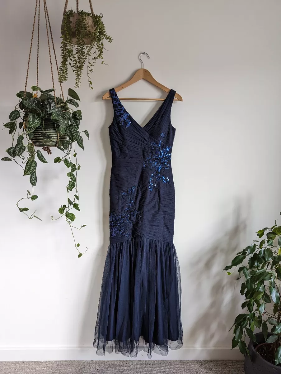 Black tie mermaid best sale dress