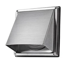 6-Inch Dryer Vent Cover Outdoor for House Exhaust vent Wall Vent Outside