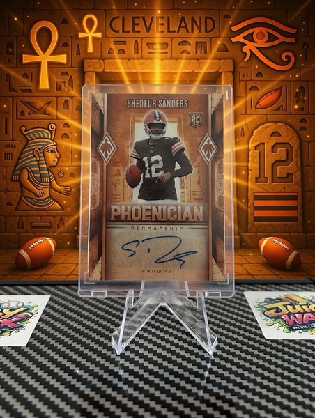 Phoenix Shedeur Sanders Phoenician Penmanship 2025 radiocontrol automático #PHP-SSS estuche Hit SSP
