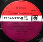LED ZEPPELIN ~ LED ZEPPELIN III ** 1970 UK Plum/Red ATLANTIC LP