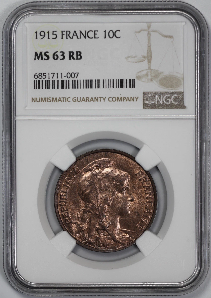 Bronze 1915 Year French Coins for sale | eBay