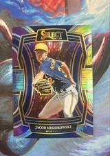2024 Panini Select - Phenomenon Jacob Misiorowski #22 Tie-Dye Prizm /25 (RC)