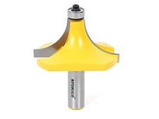  13169 1-Inch Radius Round Over Edge Forming Router Bit 1" Radius - 1/2" Shank