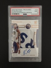 2022-23 National Treasures Ryan Rollins Rookie Patch Auto NT RPA /49 PSA 9 RC