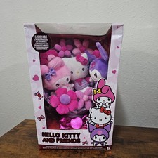 Hello Kitty and Friends 12" Plush Valentine  s Bouquet 9 Plush Included Sanrio