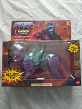 Mattel Panthor Masters of the Universe Origins Flocked Collectors Edition