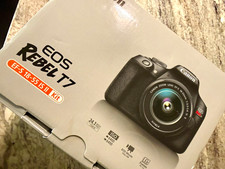 Canon EOS Rebel T7 DSLR 24.1MP w/ EF-S 18-55mm IS II Lens Full HD