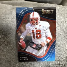 2022 Panini Select Draft Picks Field Level Russell Wilson NC State #171 Football