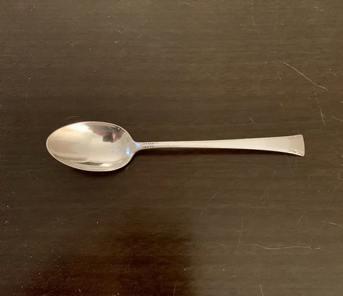 Serenity By International Sterling Silver Teaspoon 6" Flatware Silverware Spoon