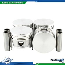 Dnj P302 Standard Size Complete Piston Set For 82-87 Chevrolet Gmc Isuzu 1.9l