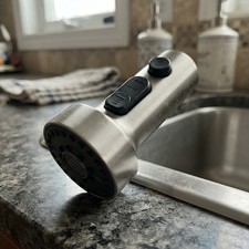 Pull Down Kitchen Faucet Head Replacement with 13 Adapters, 3 Modes