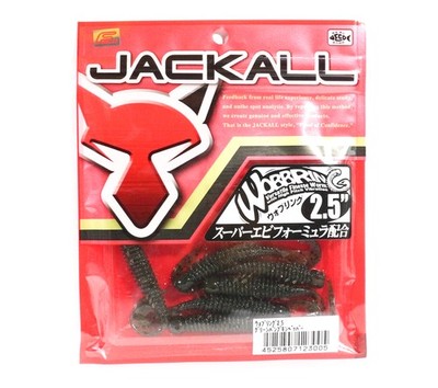 Jackall Soft K�der Light Game Wobbring Ring 2.5 Green Pumpkin Pepper (3005)