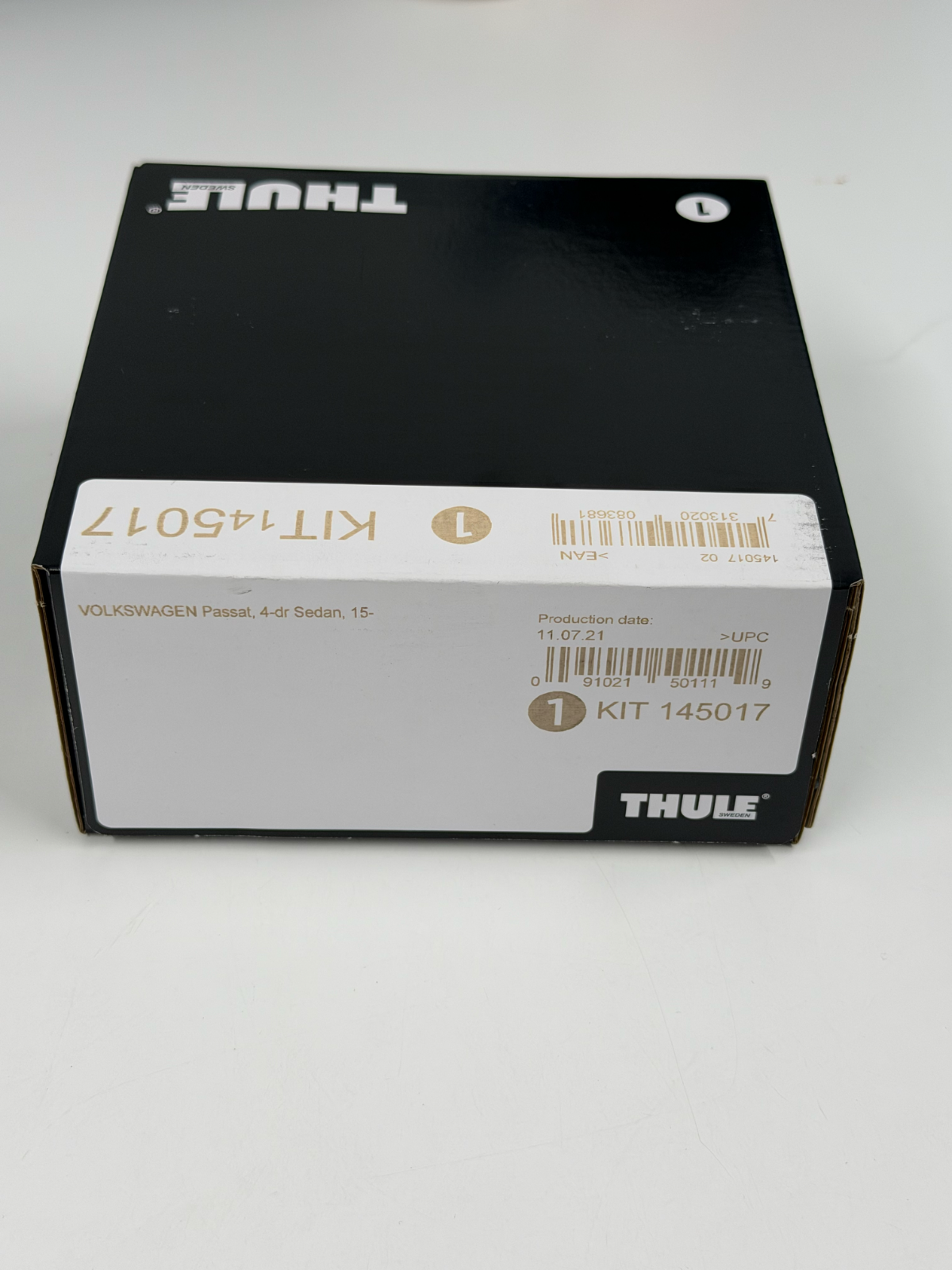 Thule Fitting Kit  5017 Fits VOLKSWAGEN Passat, 4-dr Sedan, 15-