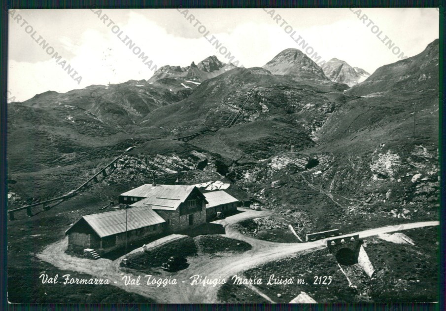 Verbania Valtoggia Val Formazza Rifugio Maria Luisa Foto FG cartolina KV8910