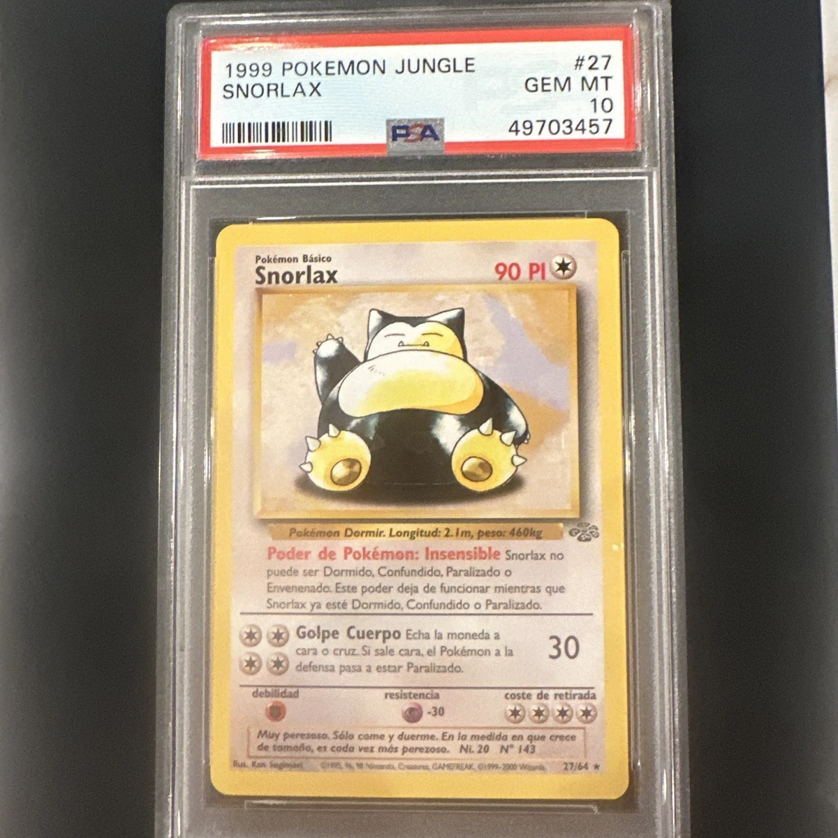 Pokémon TCG Professional Sports Authenticator (PSA) Jungle Grade